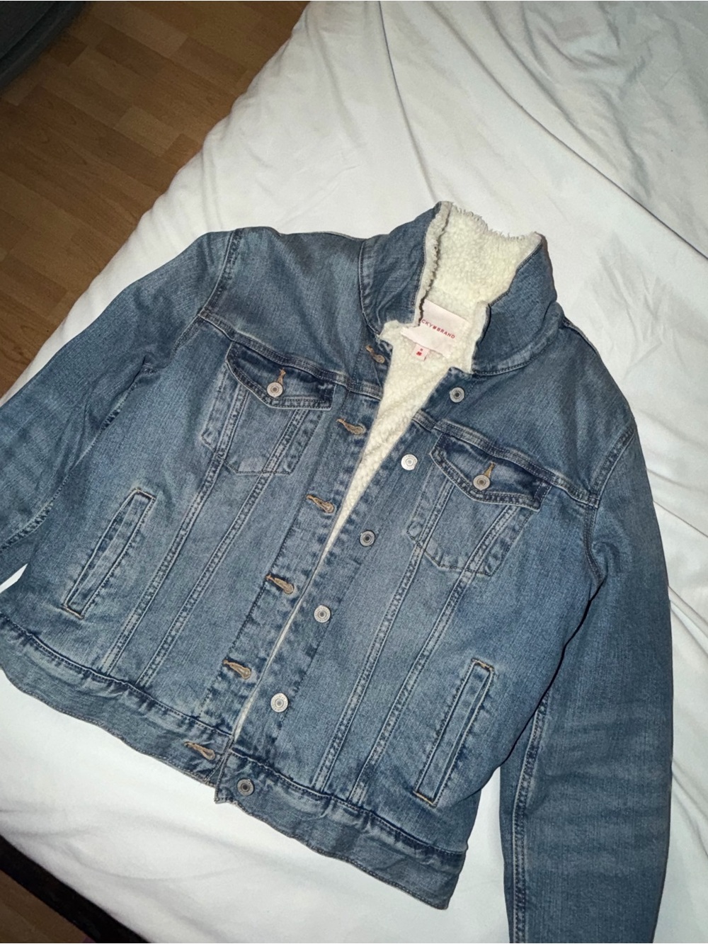 Denim Sherpa Lined Lucky Brand Jacket